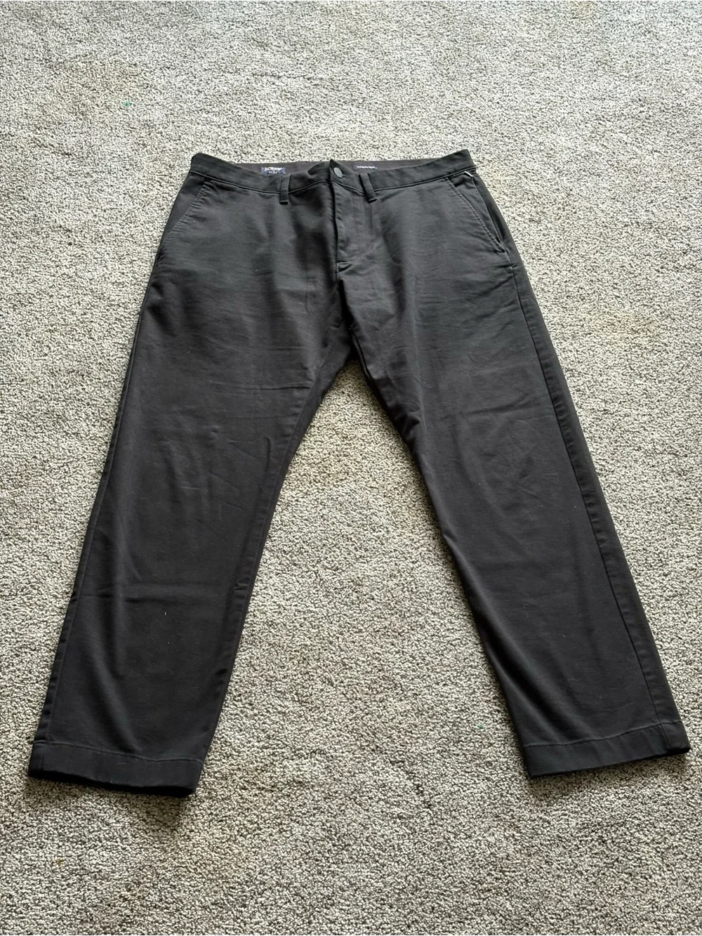 J. Crew Black Chino Pants - Slim Straight
